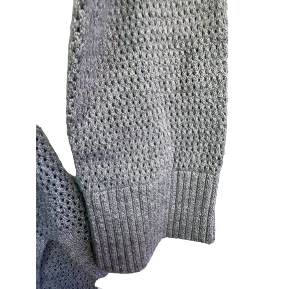 Abercrombie & Fitch Womens Tunic Open-Front Cardigan Sweater S Gray - Picture 8 of 11